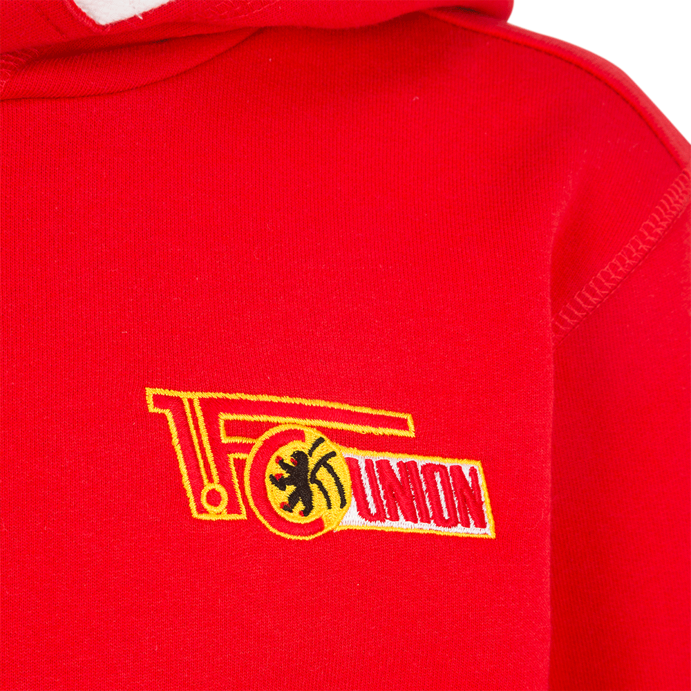 Kinder Kapuzenpullover Streu - rot
