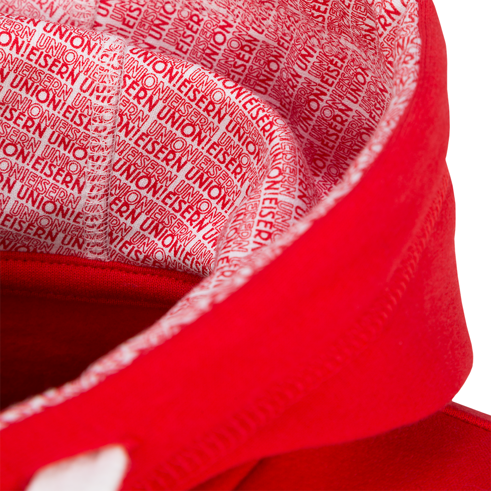 Kinder Kapuzenpullover Streu - rot