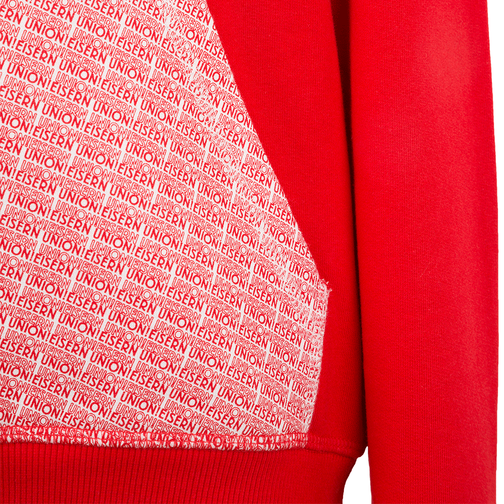 Kinder Kapuzenpullover Streu - rot