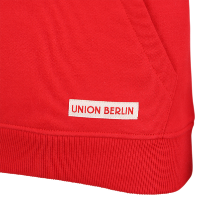 Kinder Kapuzenpullover Loop Logo - rot