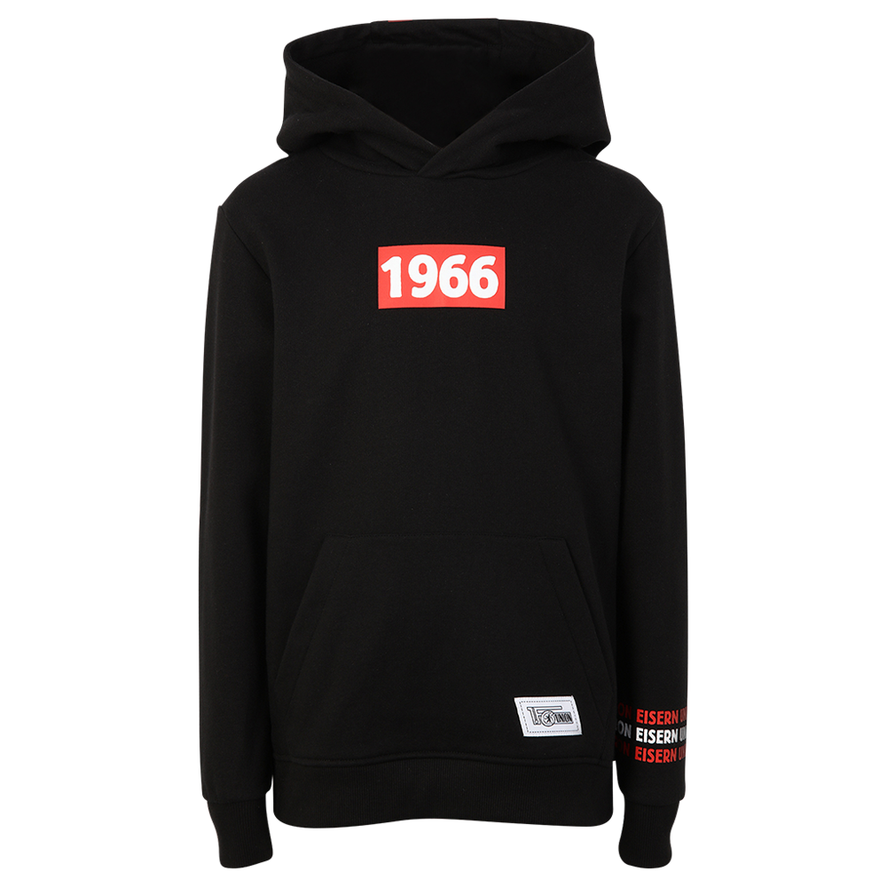 Kinder Kapuzenpullover 1966 - schwarz
