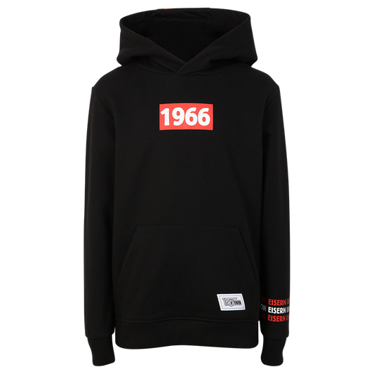 Kinder Kapuzenpullover 1966 - schwarz