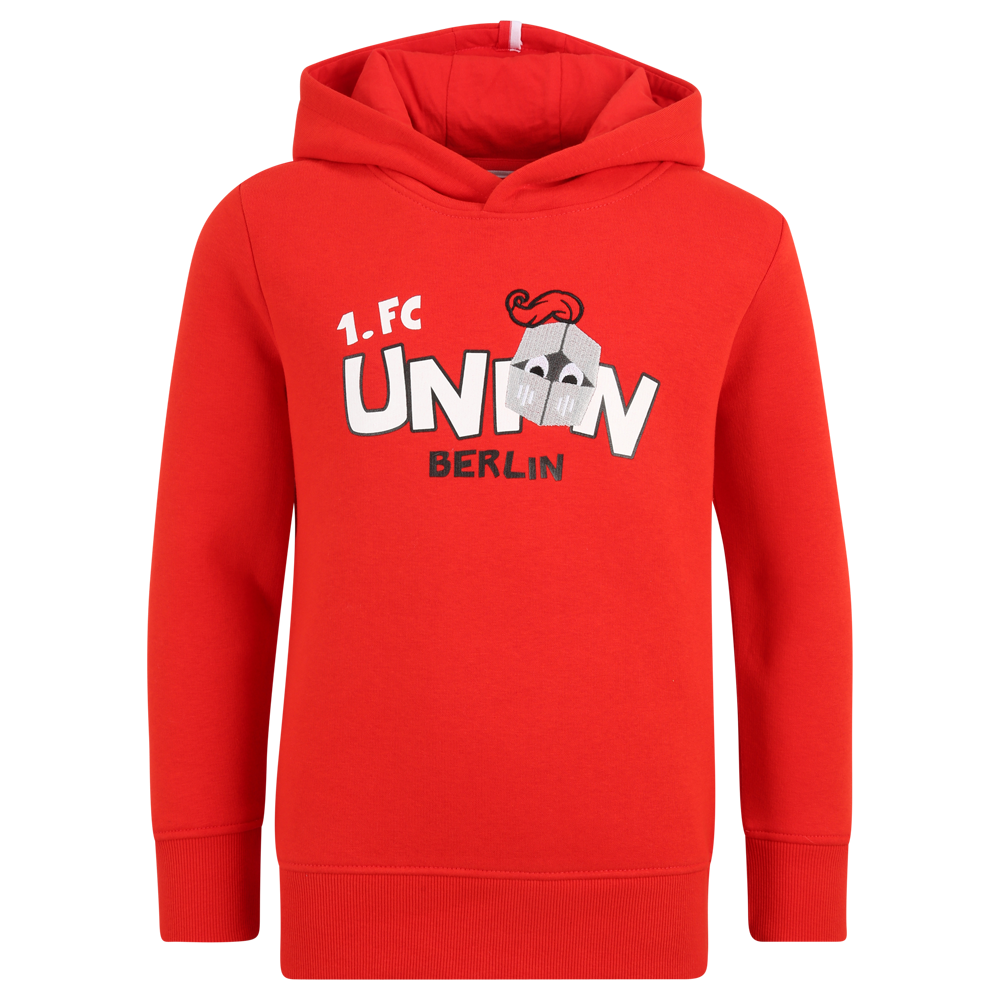 Kinder Kapuzenpullover 1. FC Union Berlin - rot