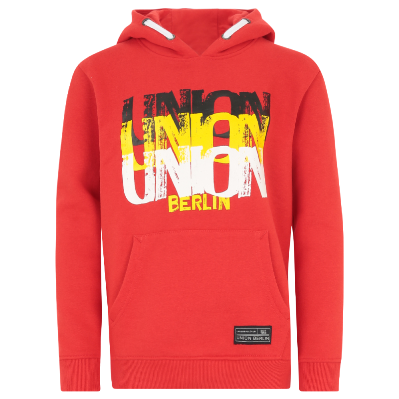 Kinder Hoodie Union - rot