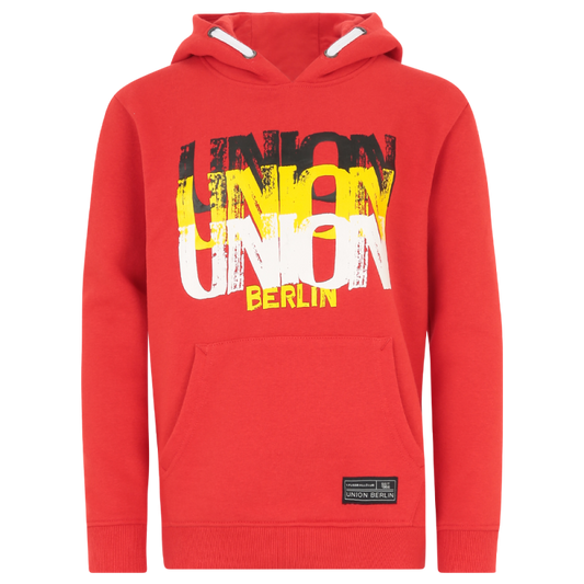 Kinder Hoodie Union - rot
