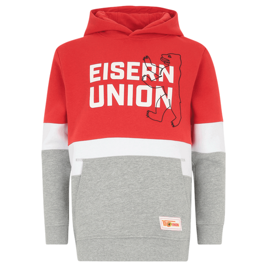 Kinder Hoodie Eisern Union - gestreift