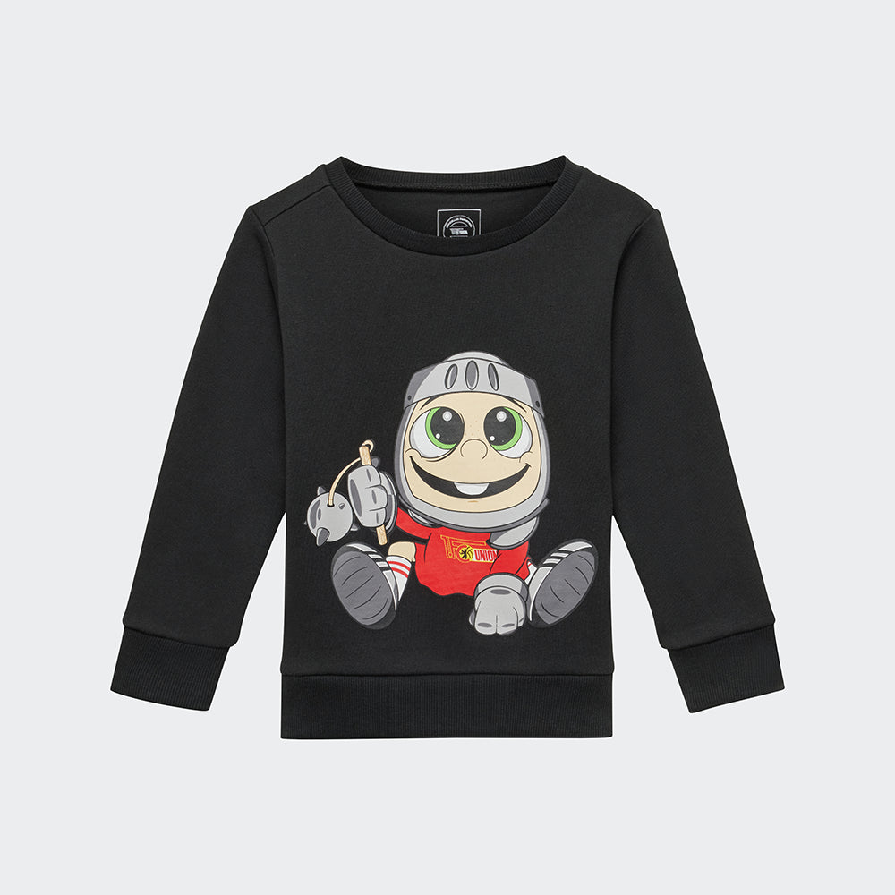 Kinder Sweater Baby Ritter Keule - schwarz