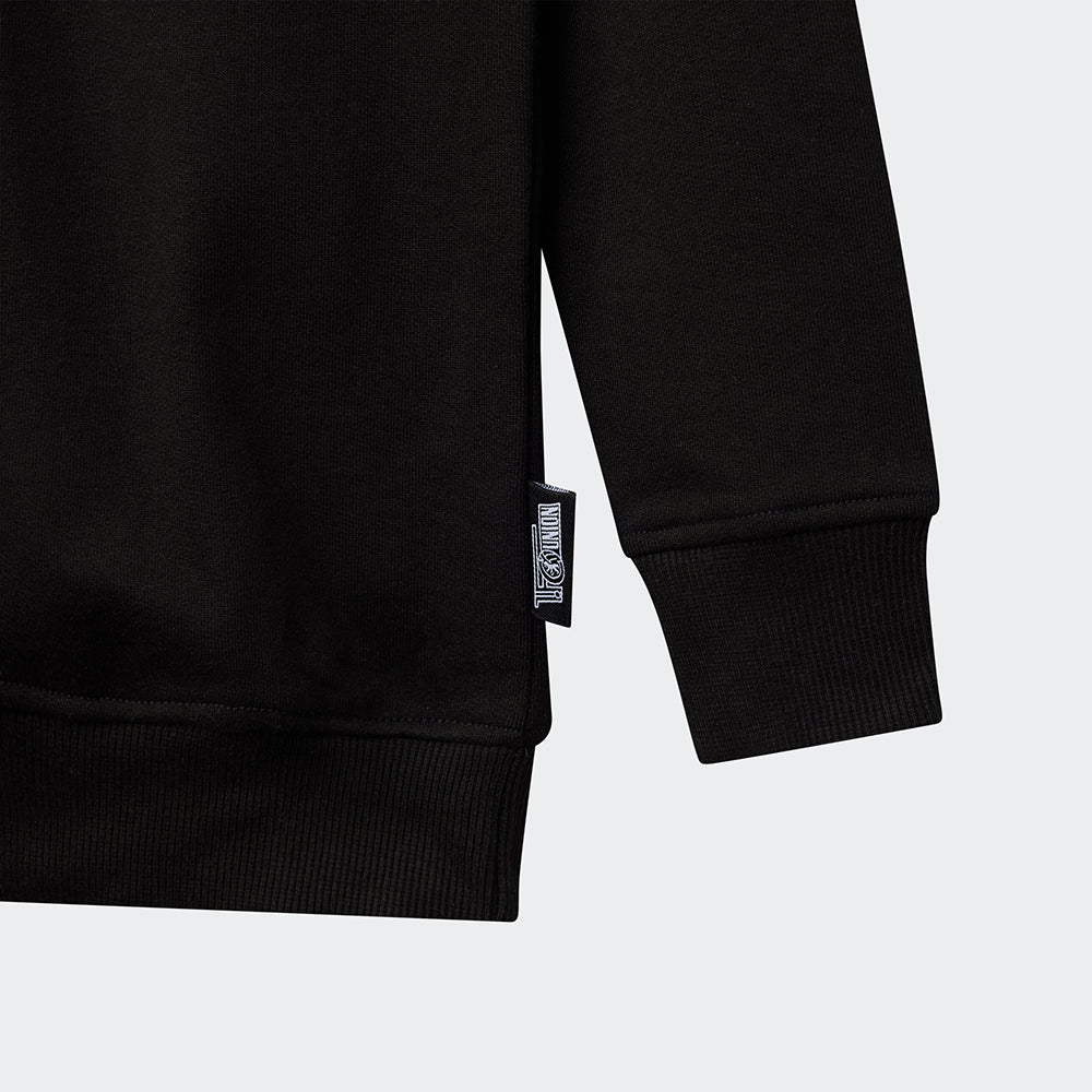 Kinder Kapuzenpullover FCUB - schwarz