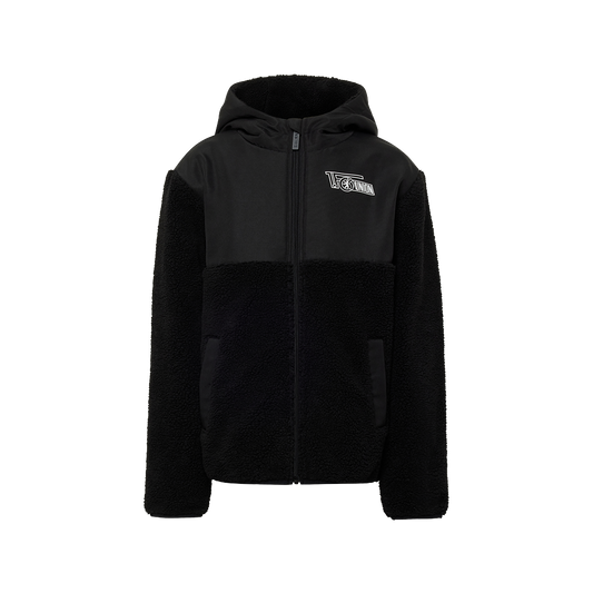 Kinder Fleecejacke - schwarz