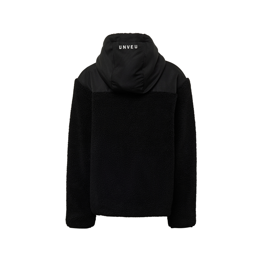 Kinder Fleecejacke - schwarz