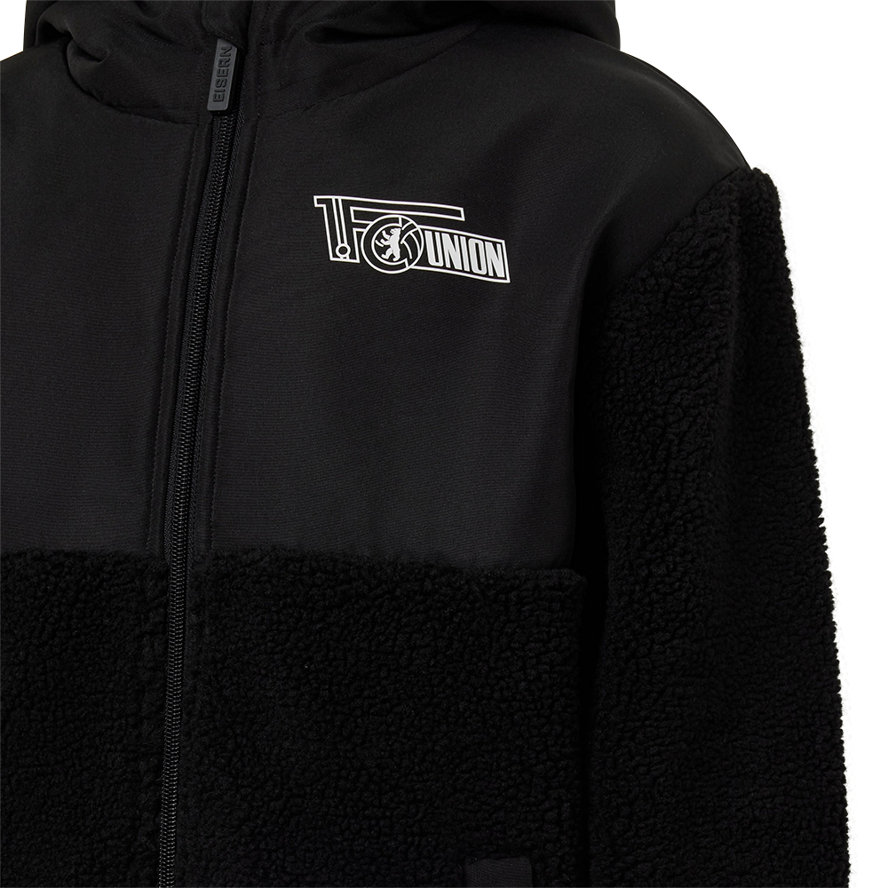 Kinder Fleecejacke - schwarz
