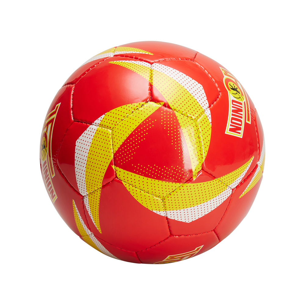 Fußball Logo - rot/gelb