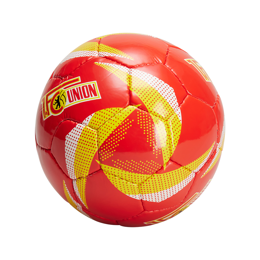 Mini Fußball Logo - rot/gelb