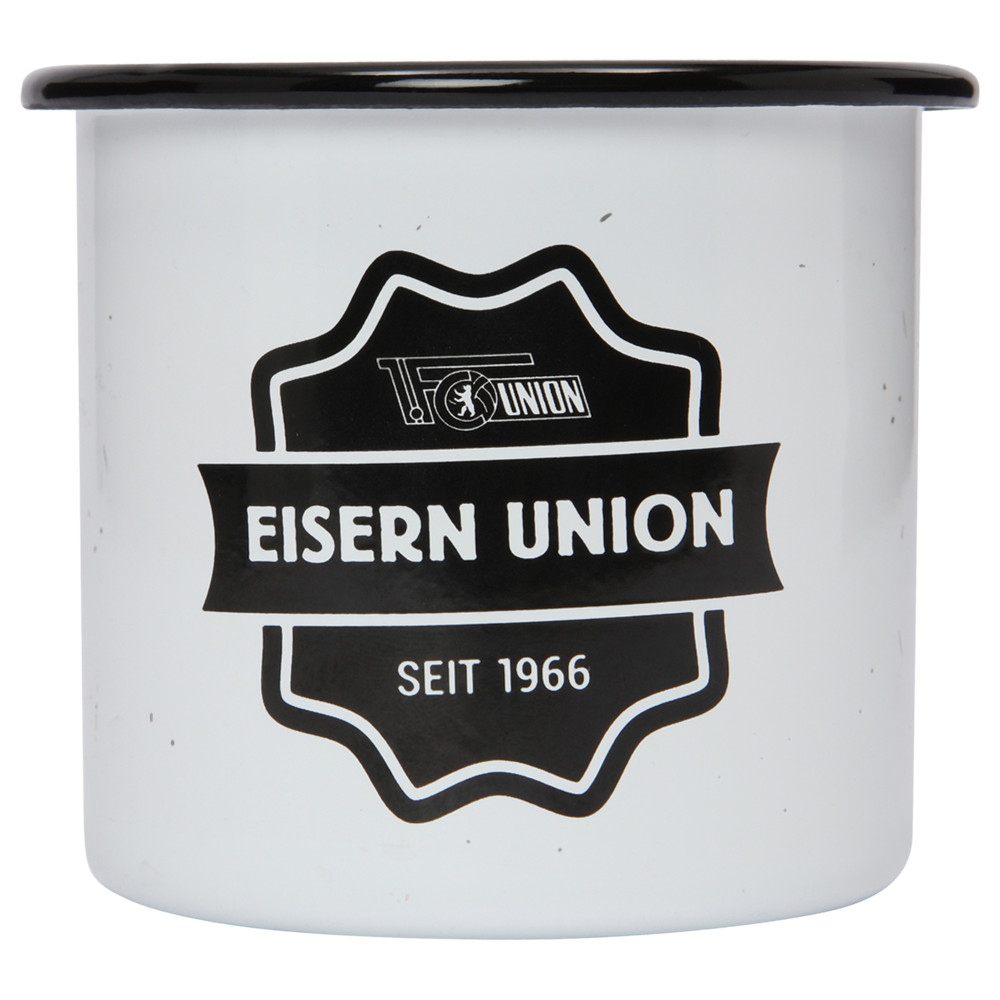 Tasse Eisern Union Emaille