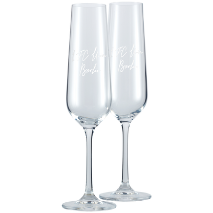 Sektglas 2er Set 1. FC Union Berlin