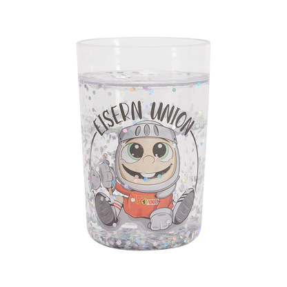 Glitzerbecher - Baby Ritter Keule