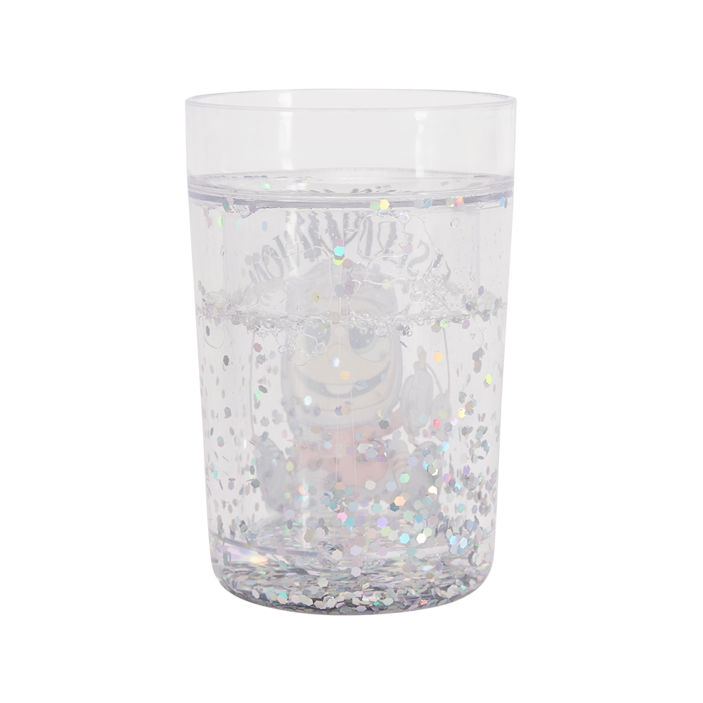 Glitzerbecher - Baby Ritter Keule