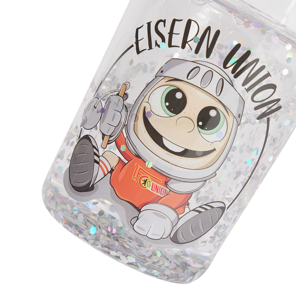 Glitzerbecher - Baby Ritter Keule