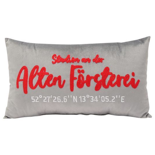 Kissen - Koordinaten Alte Försterei
