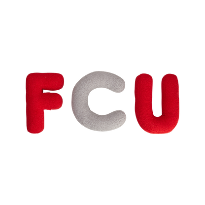 Buchstabenkissen - FCU