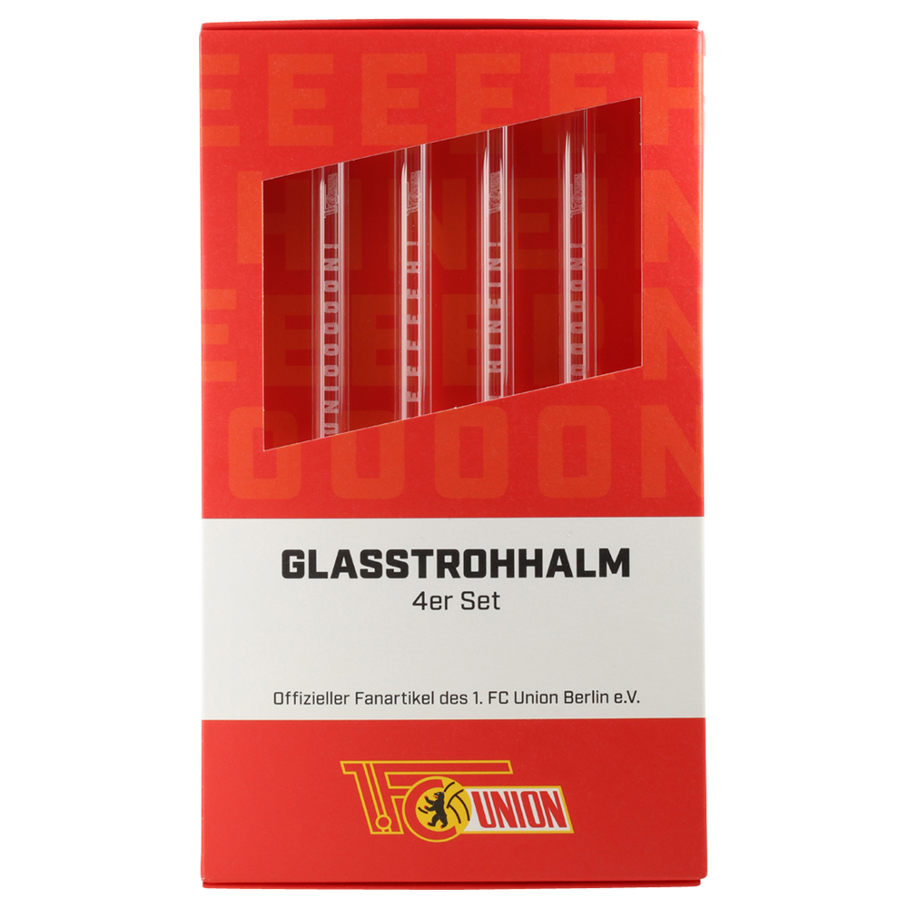 Glasstrohhalm 4er Set