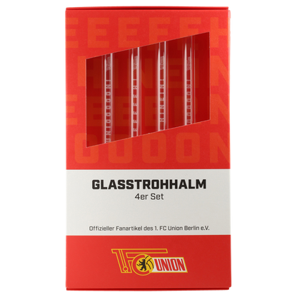 Glasstrohhalm 4er Set
