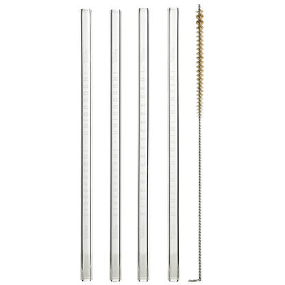 Glasstrohhalm 4er Set