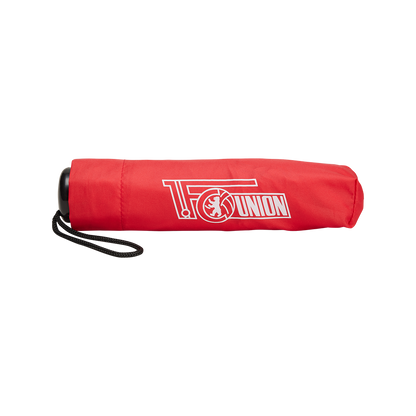 Regenschirm Vereinslogo - rot