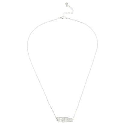 Kette Logo - silber