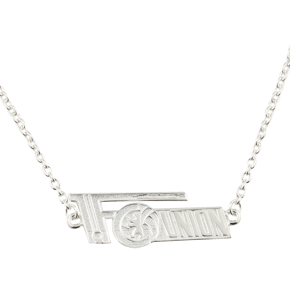 Kette Logo - silber