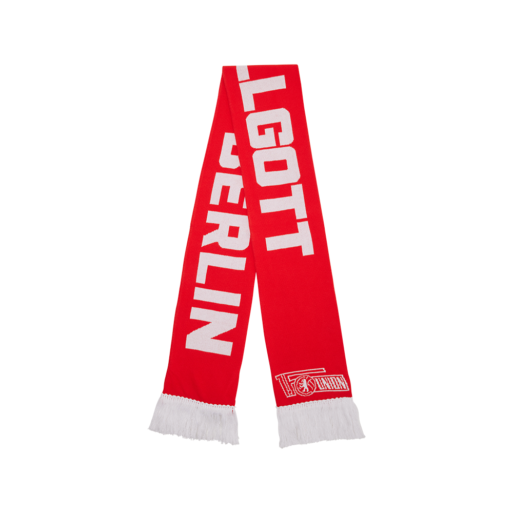 Schal Fußballgott rot