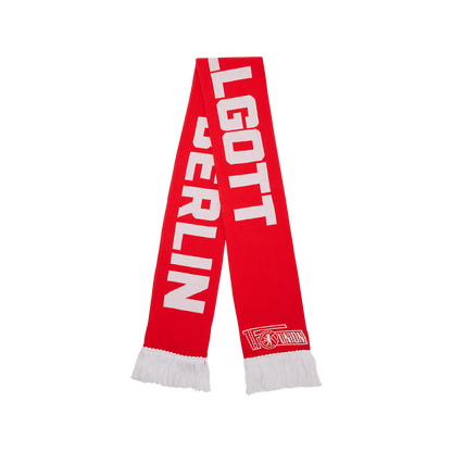 Schal Fußballgott rot