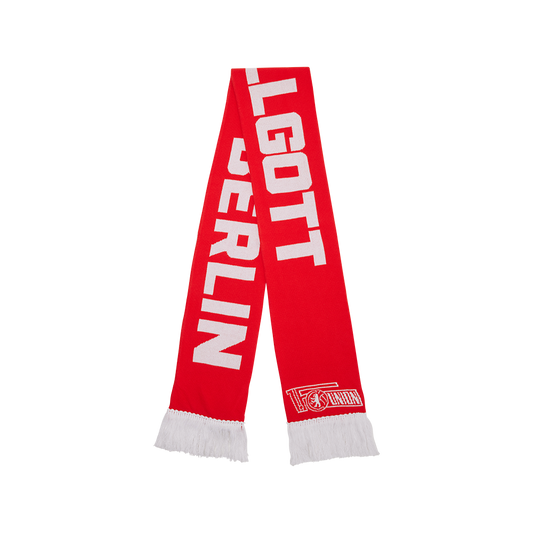 Schal Fußballgott rot