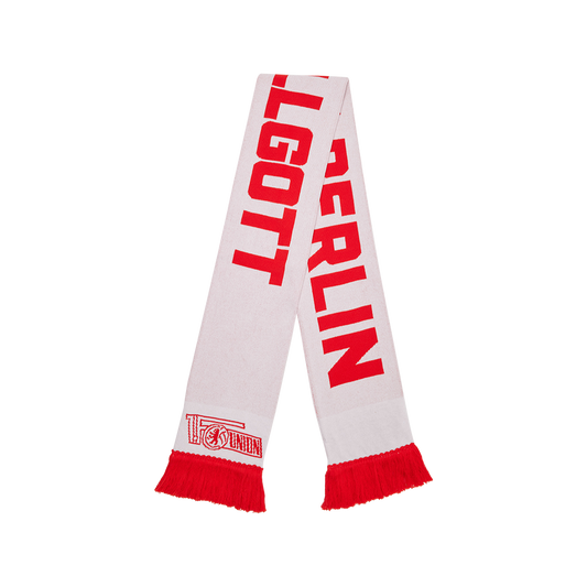 Schal Fußballgott weiß