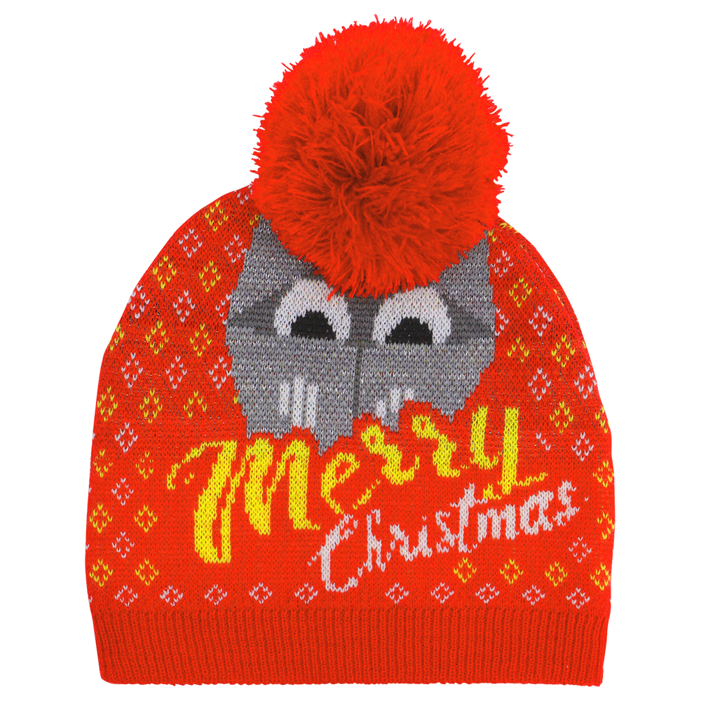 Kinder Wintermütze Merry Christmas