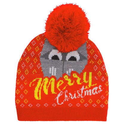 Kinder Wintermütze Merry Christmas