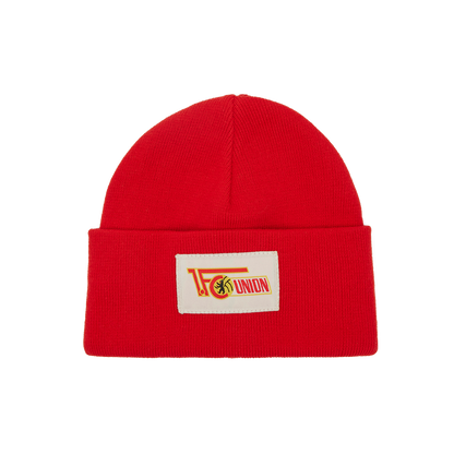 Kleinkinder Beanie Logo Badge - rot