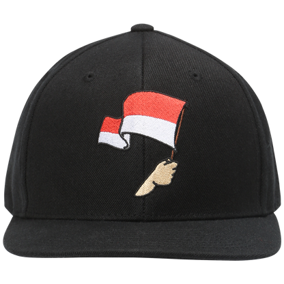 Cap Fahne - schwarz