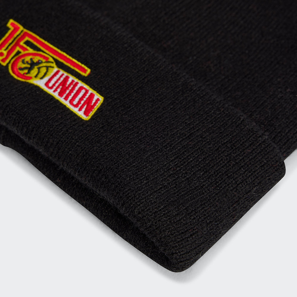 Beanie Logo - schwarz