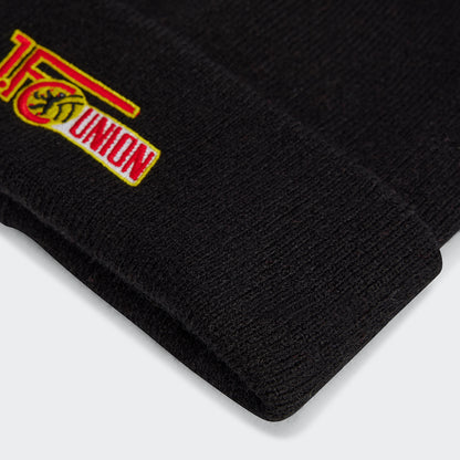 Beanie Logo - schwarz
