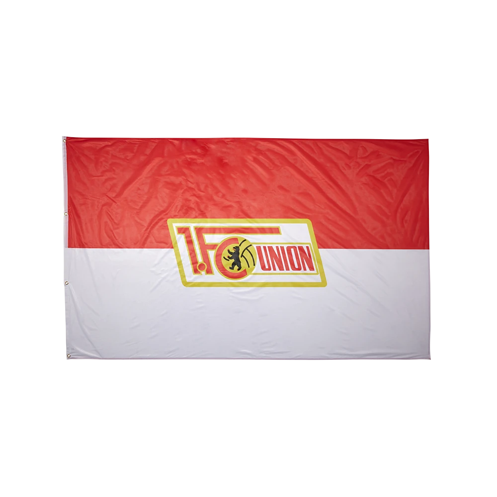 Hissfahne Logo rot - 250 x 150