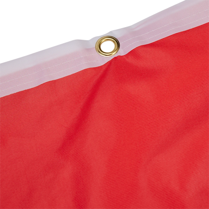 Hissfahne Logo rot - 250 x 150