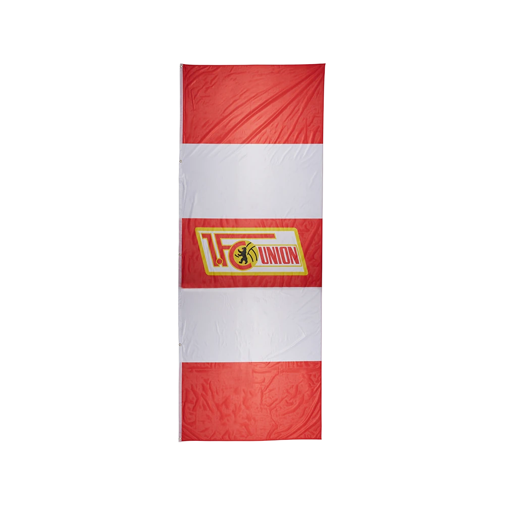 Hissfahne Logo rot - 150 x 400