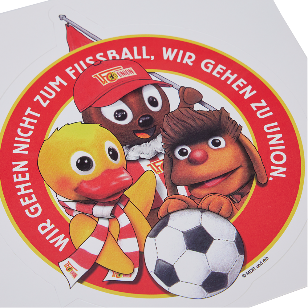 Autoaufkleber - Wir gehen zu Union