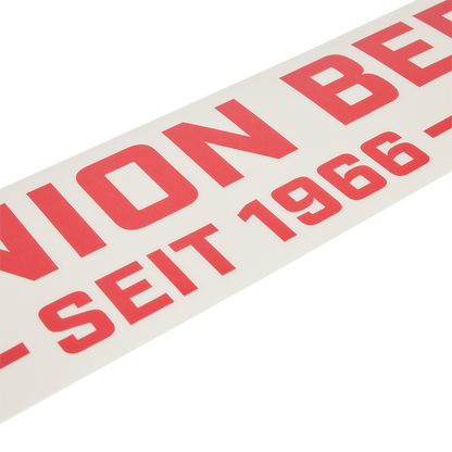 Autoaufkleber - 1. FC Union Berlin 72 x 11 cm