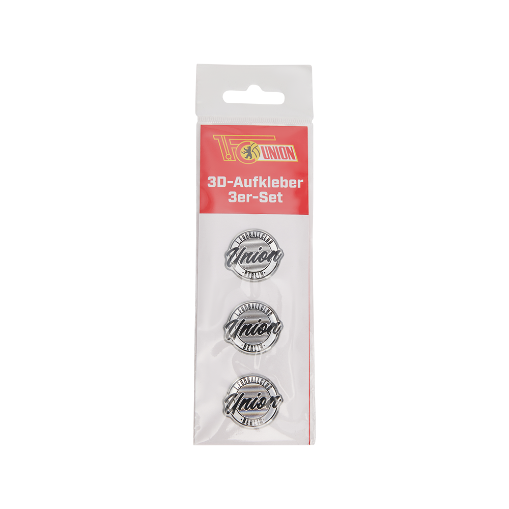 Aufkleber 3er Set - 3D