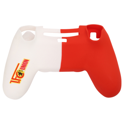 Controller Hülle  - rot/weiß PS4