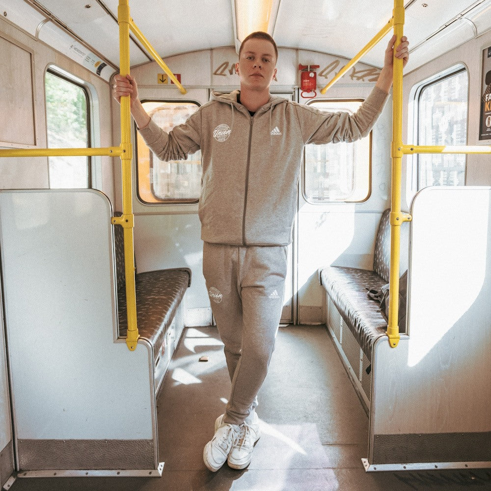 adidas Sweatjacke - grau