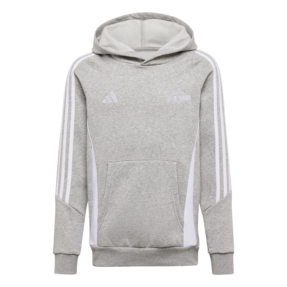 adidas Kinder Kapuzenpullover - grau 24/25