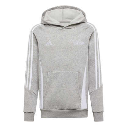 adidas Kinder Kapuzenpullover - grau 24/25